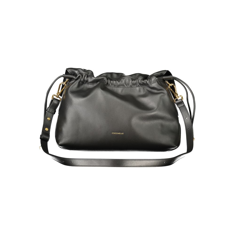 Coccinelle Schwarze Lederhandtasche