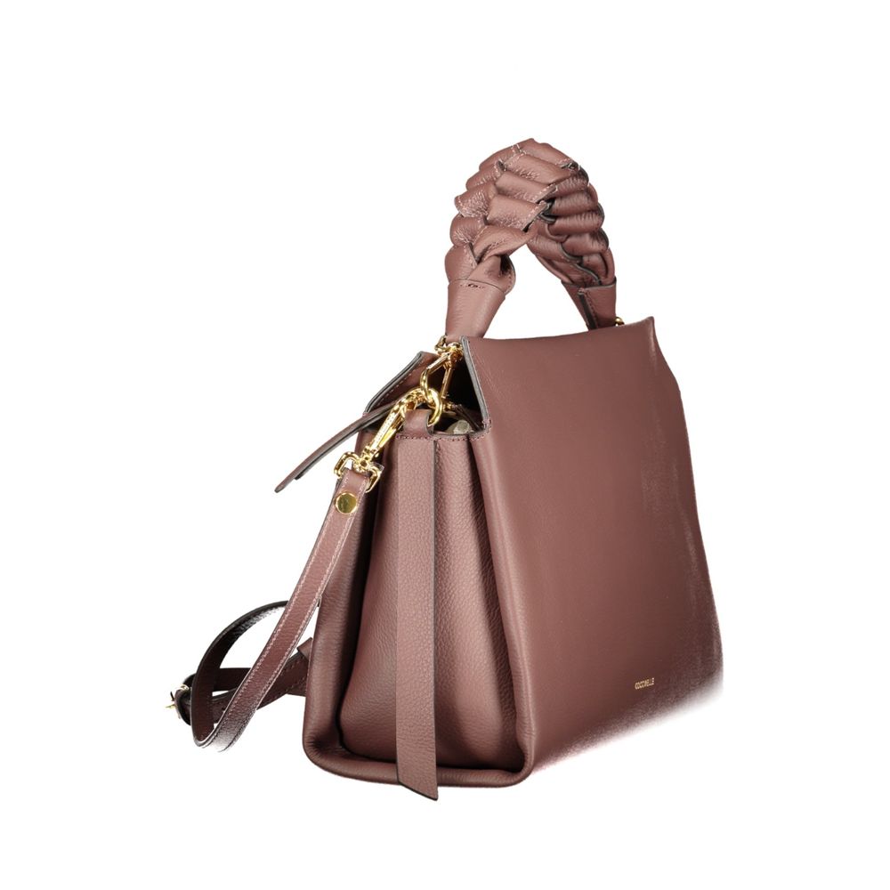 Coccinelle Braune Lederhandtasche