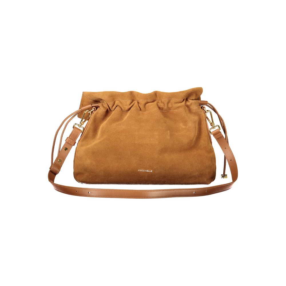 Coccinelle Braune Lederhandtasche