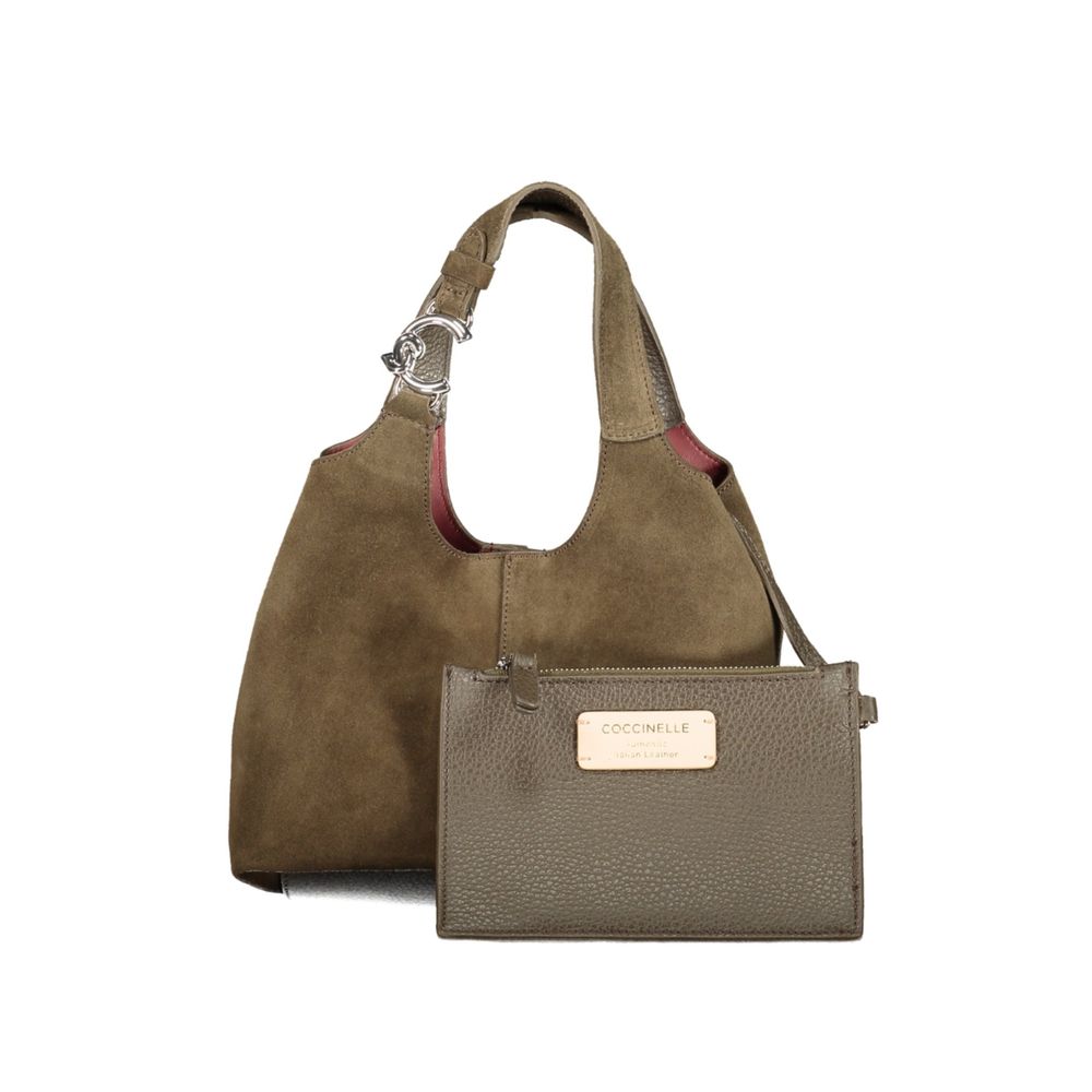 Coccinelle Braune Lederhandtasche