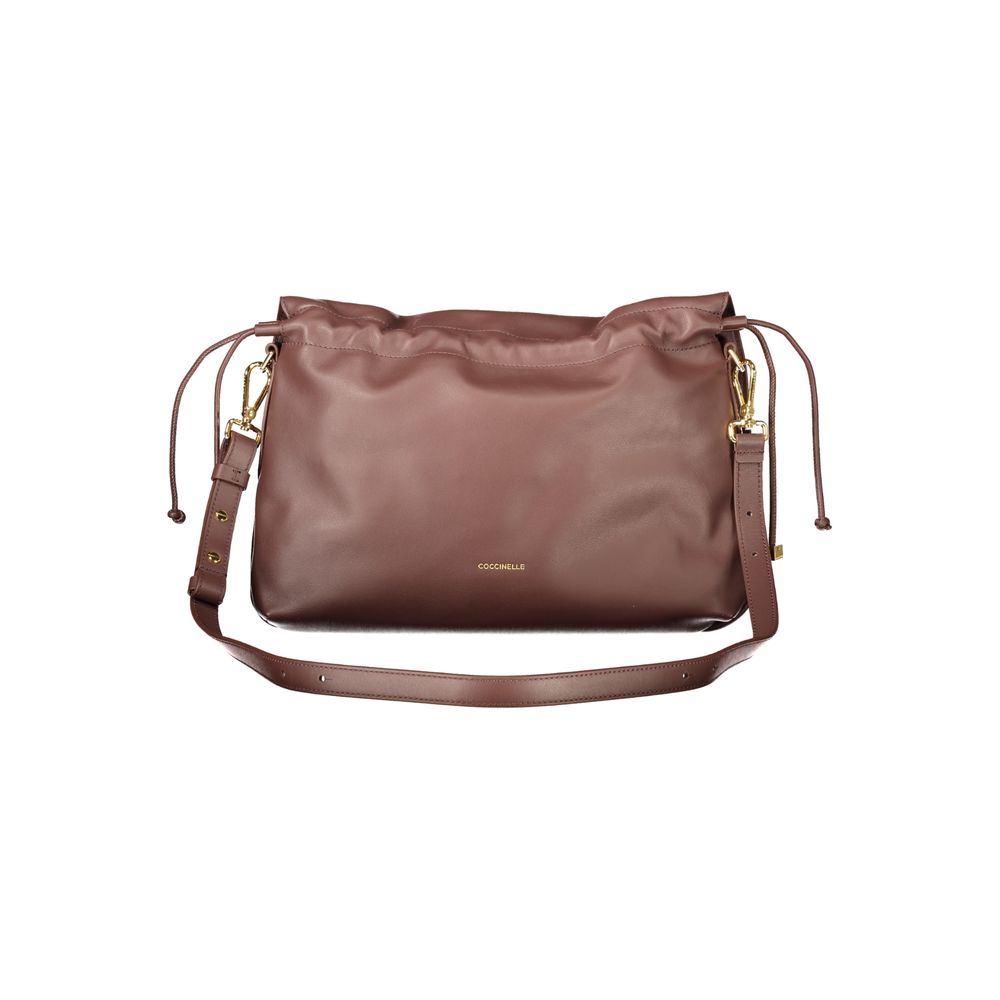 Coccinelle Braune Lederhandtasche