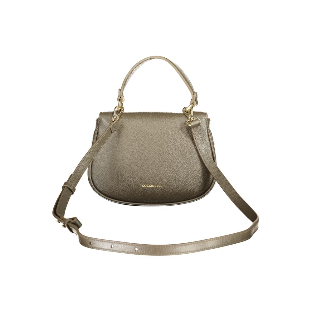 Coccinelle Braune Lederhandtasche