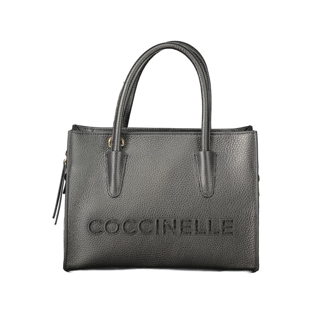 Coccinelle Schwarze Lederhandtasche
