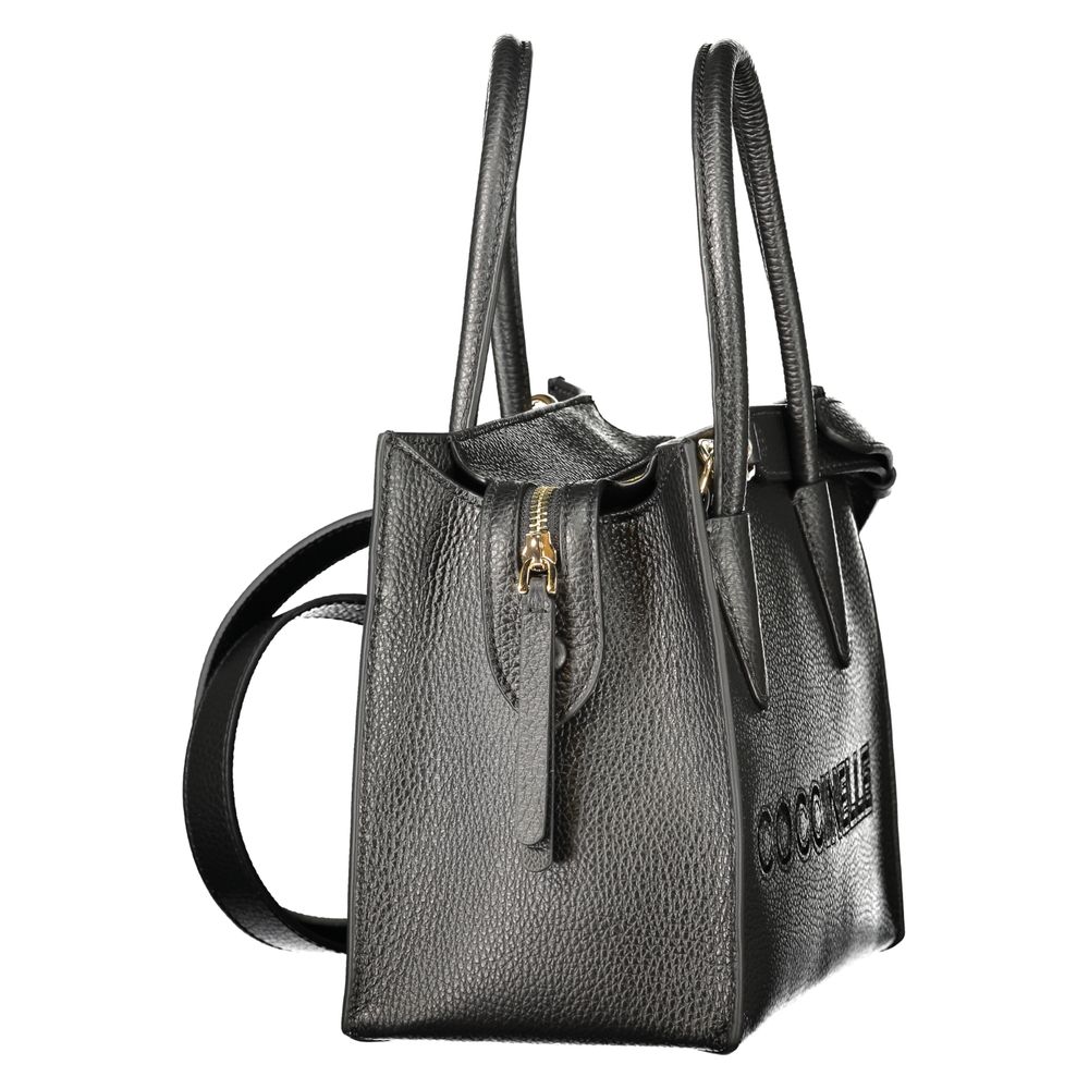 Coccinelle Schwarze Lederhandtasche
