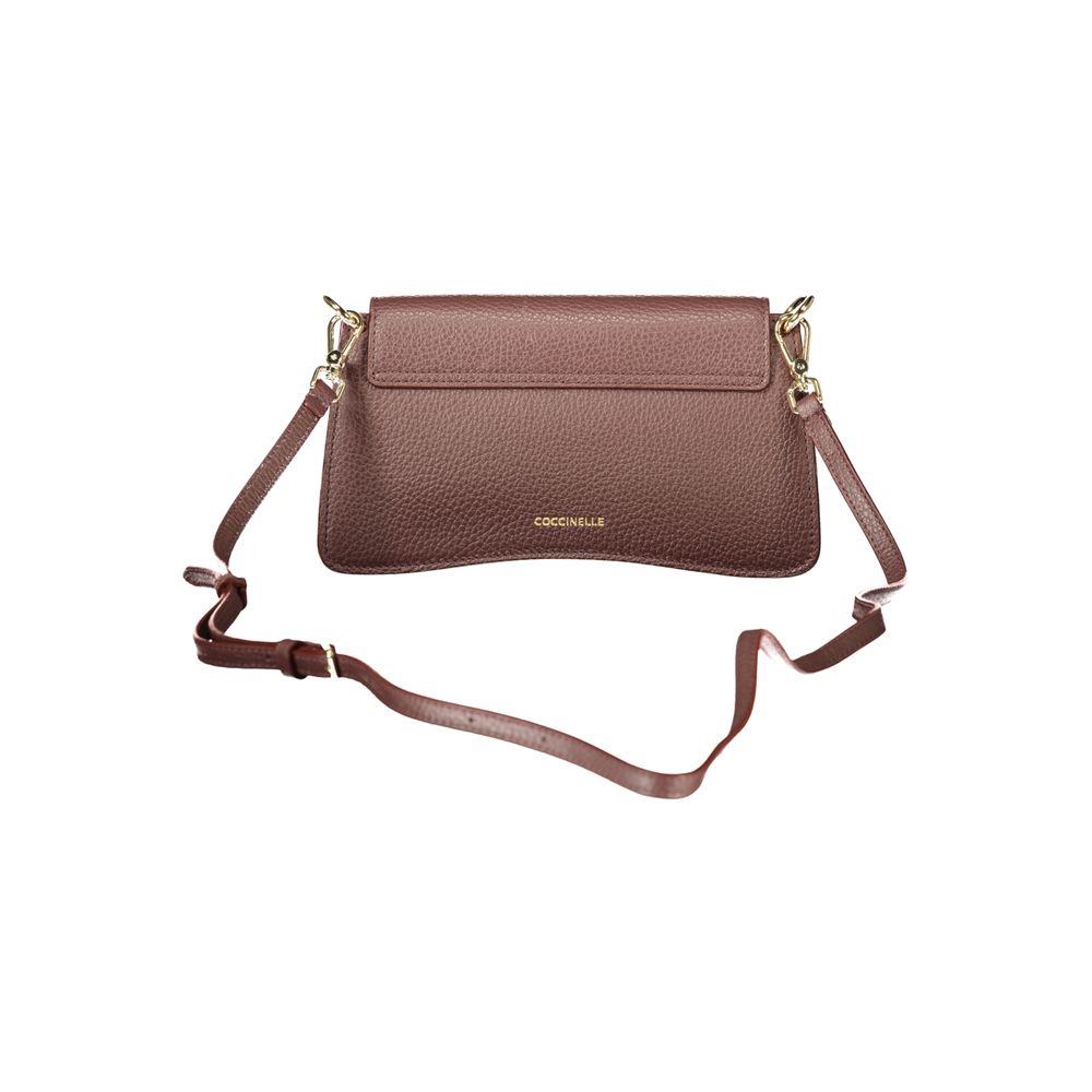 Coccinelle Braune Lederhandtasche