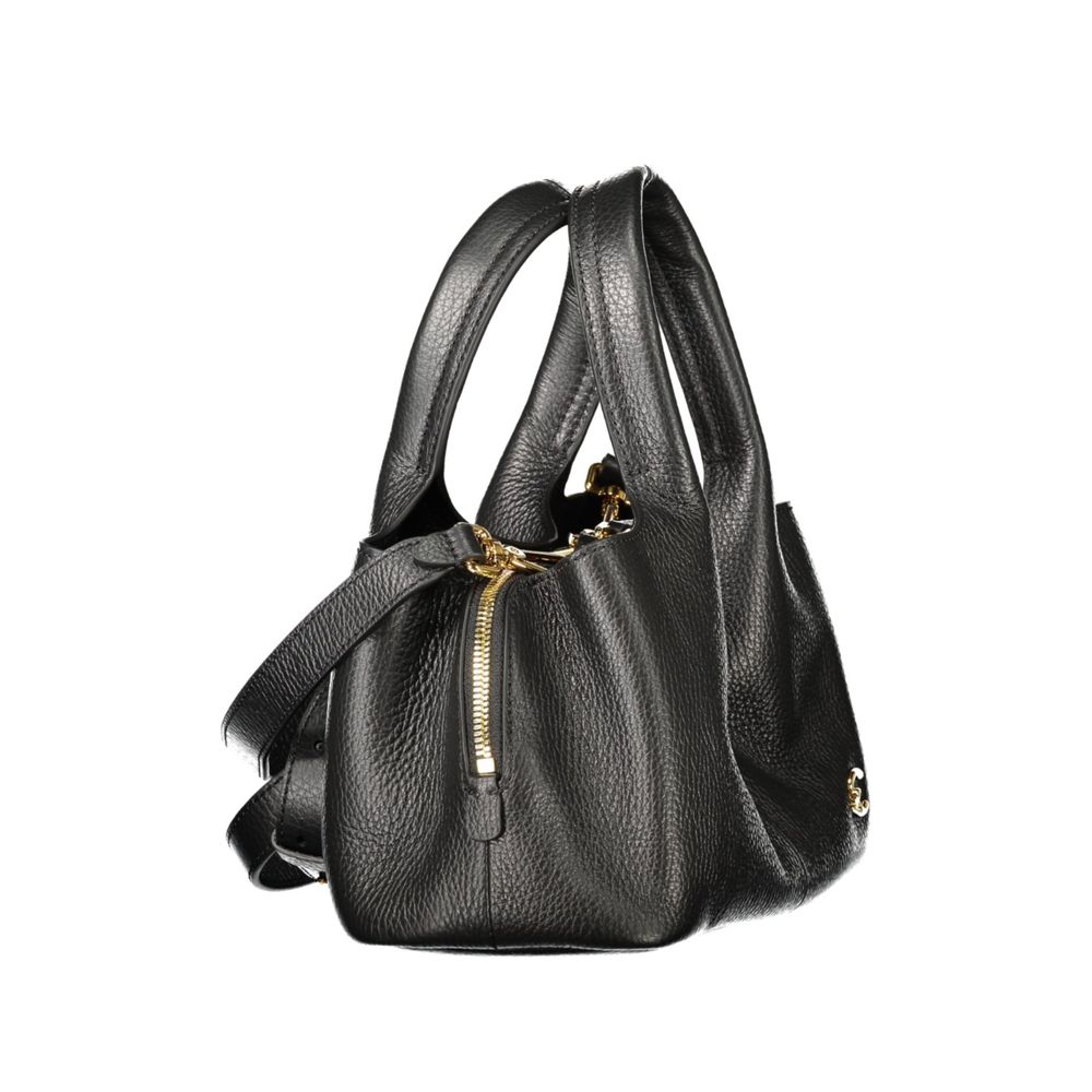 Coccinelle Schwarze Lederhandtasche