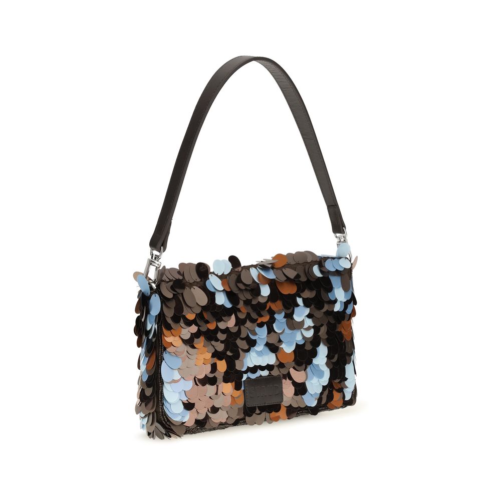 Staud Schultertasche aus Marabu in mehreren Farben
