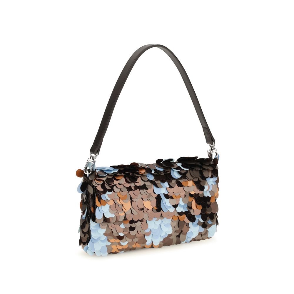 Staud Schultertasche aus Marabu in mehreren Farben