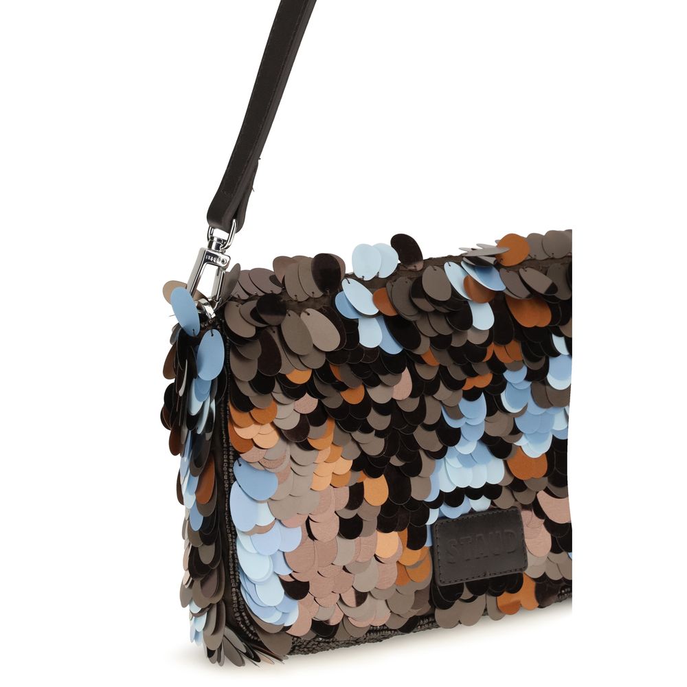 Staud Schultertasche aus Marabu in mehreren Farben