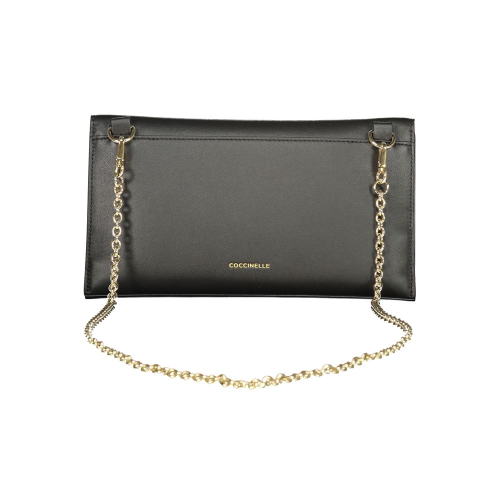 Coccinelle Schwarze Lederhandtasche