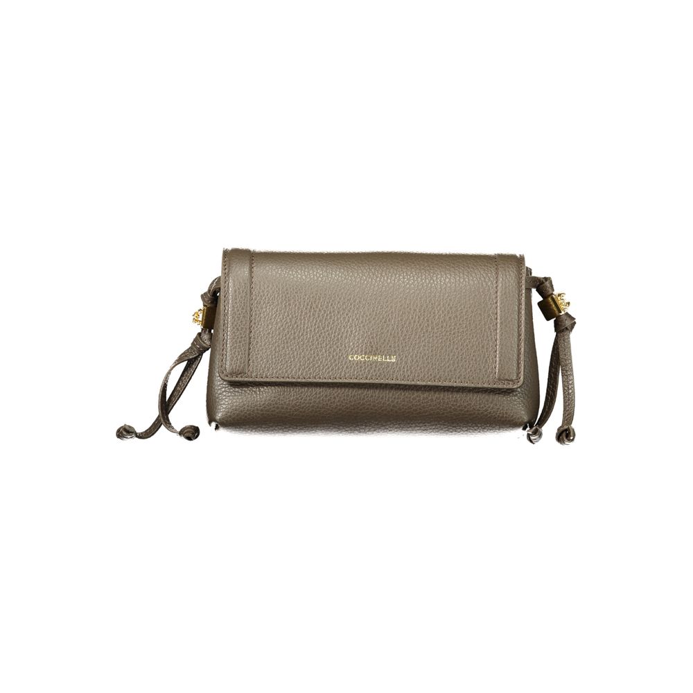 Coccinelle Braune Lederhandtasche