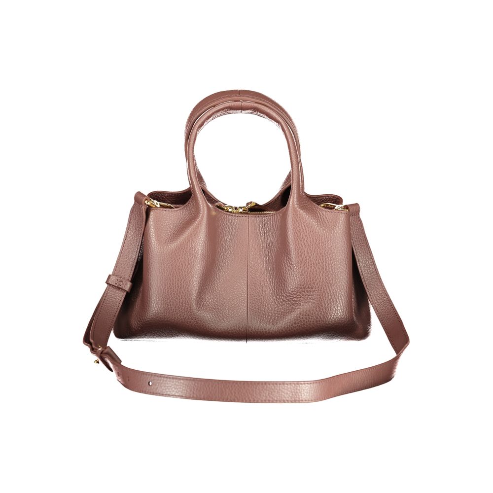 Coccinelle Braune Lederhandtasche