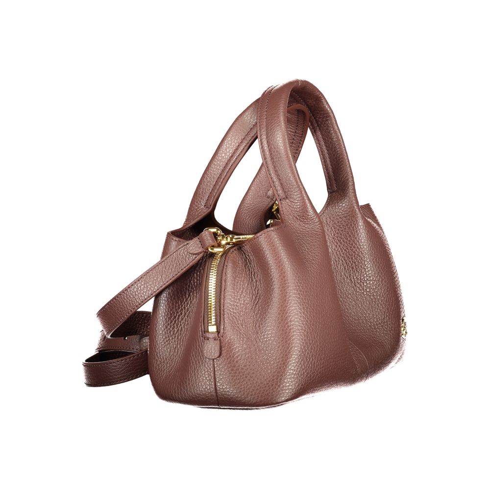 Coccinelle Braune Lederhandtasche
