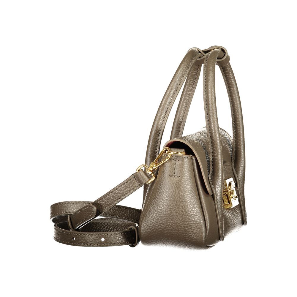 Coccinelle Braune Lederhandtasche
