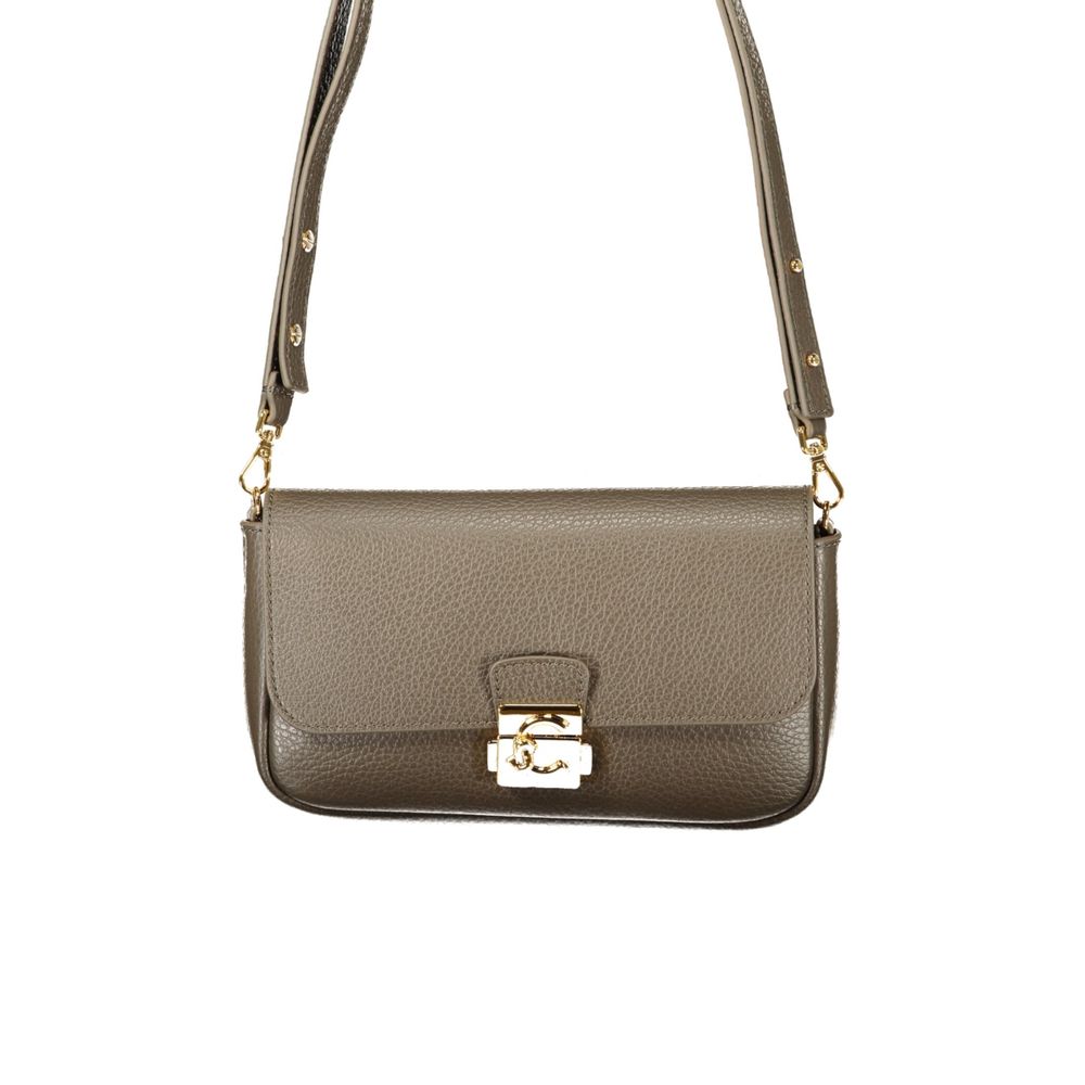 Coccinelle Braune Lederhandtasche