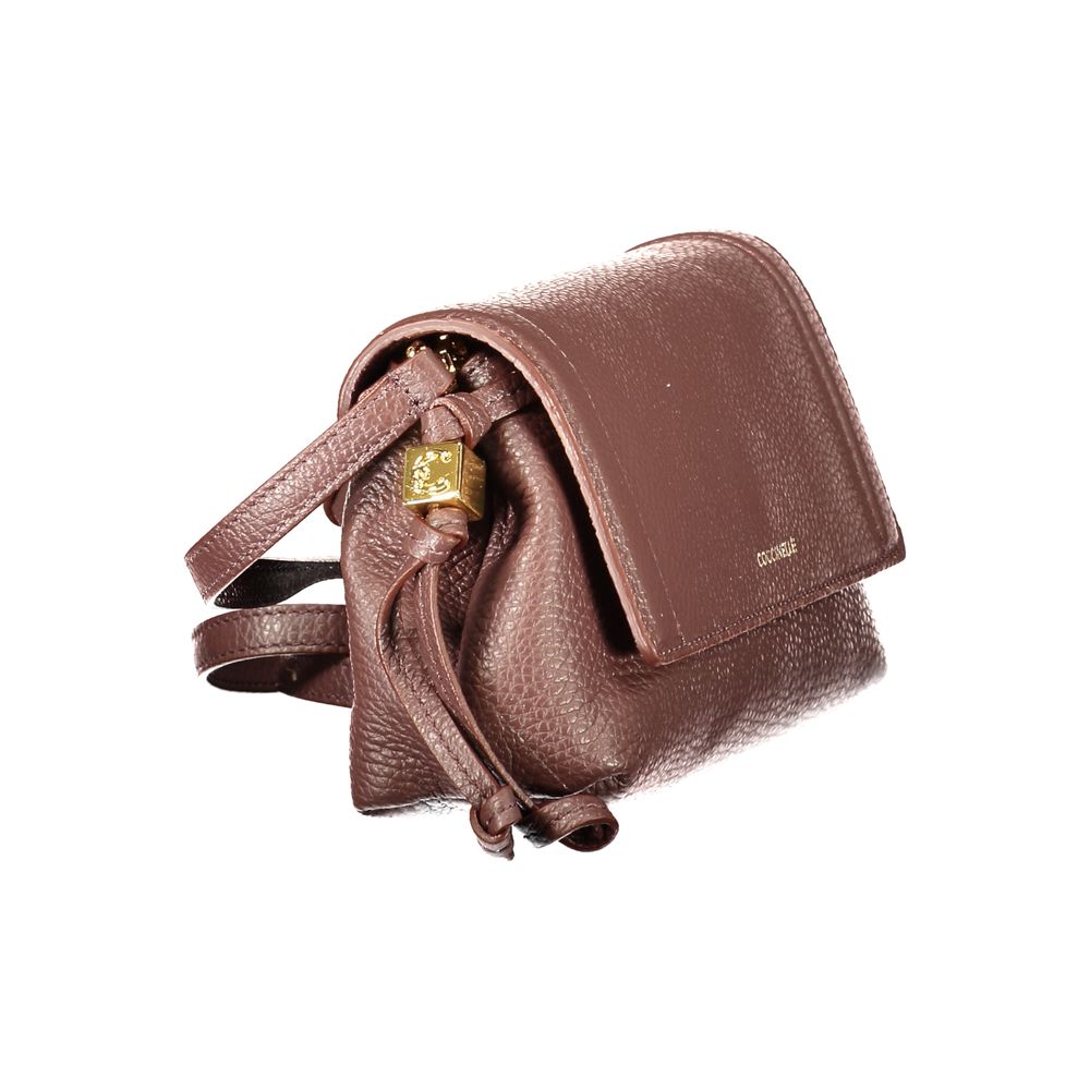 Coccinelle Braune Lederhandtasche