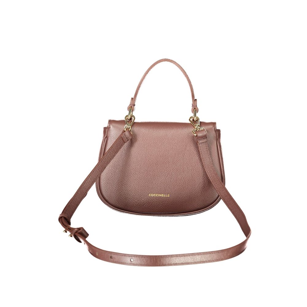 Coccinelle Braune Lederhandtasche