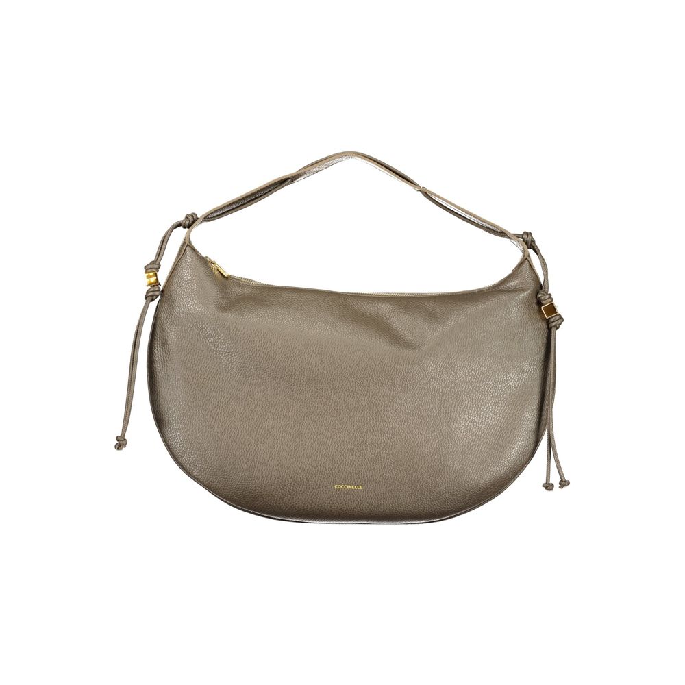 Coccinelle Braune Lederhandtasche