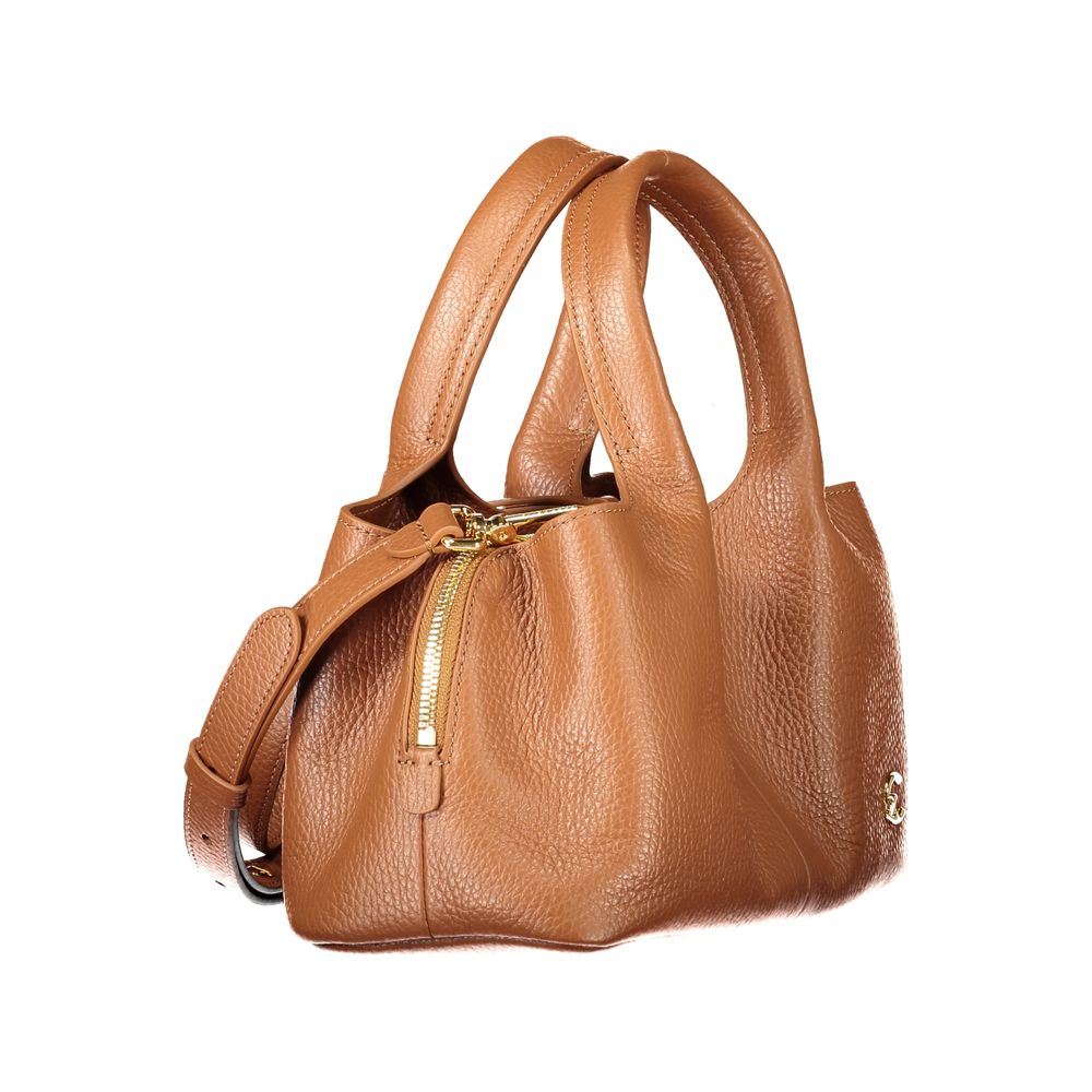 Coccinelle Braune Lederhandtasche
