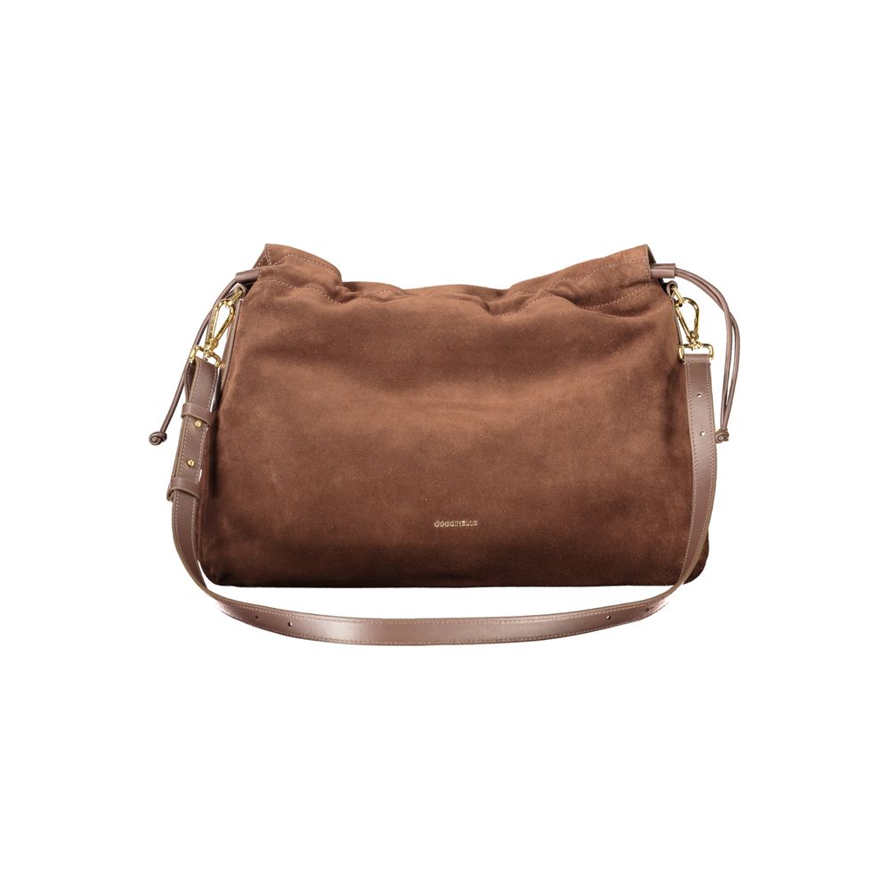 Coccinelle Braune Lederhandtasche