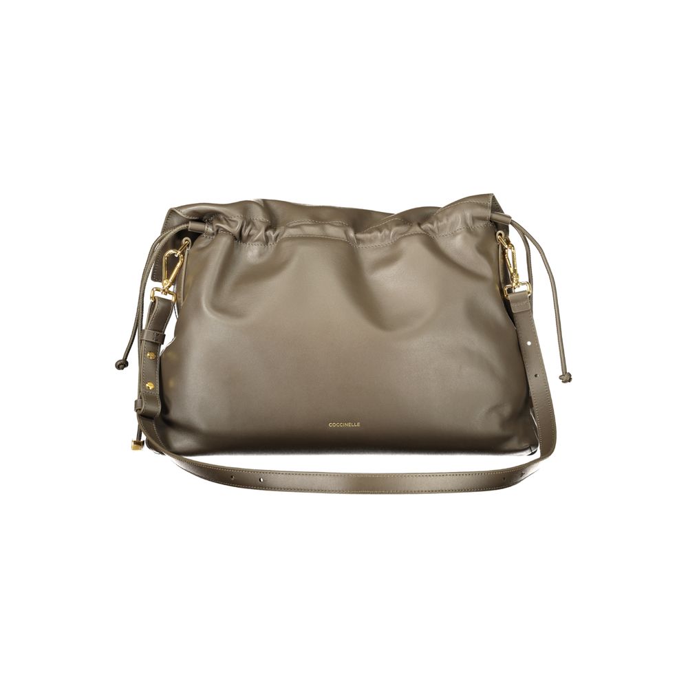 Coccinelle Braune Lederhandtasche