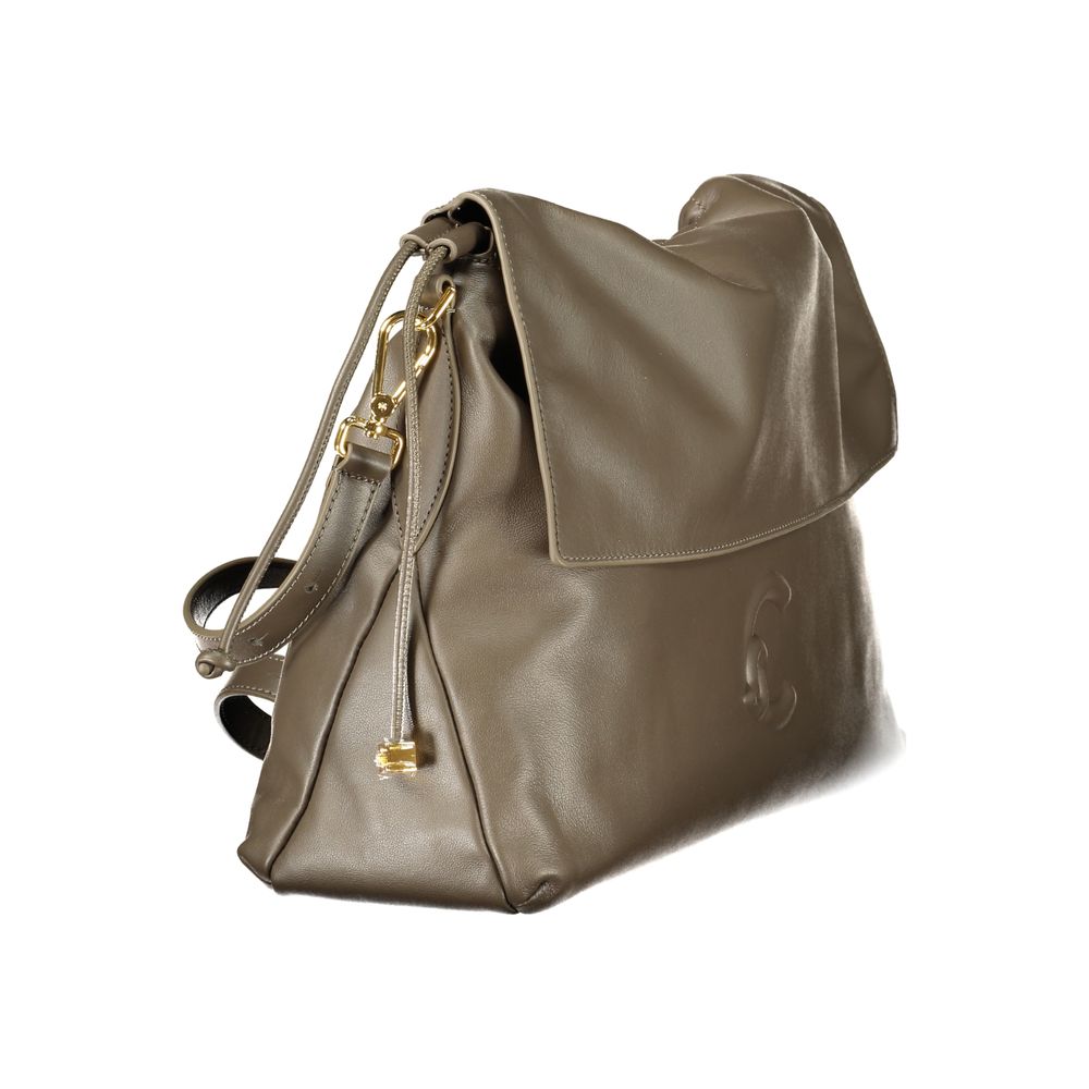 Coccinelle Braune Lederhandtasche