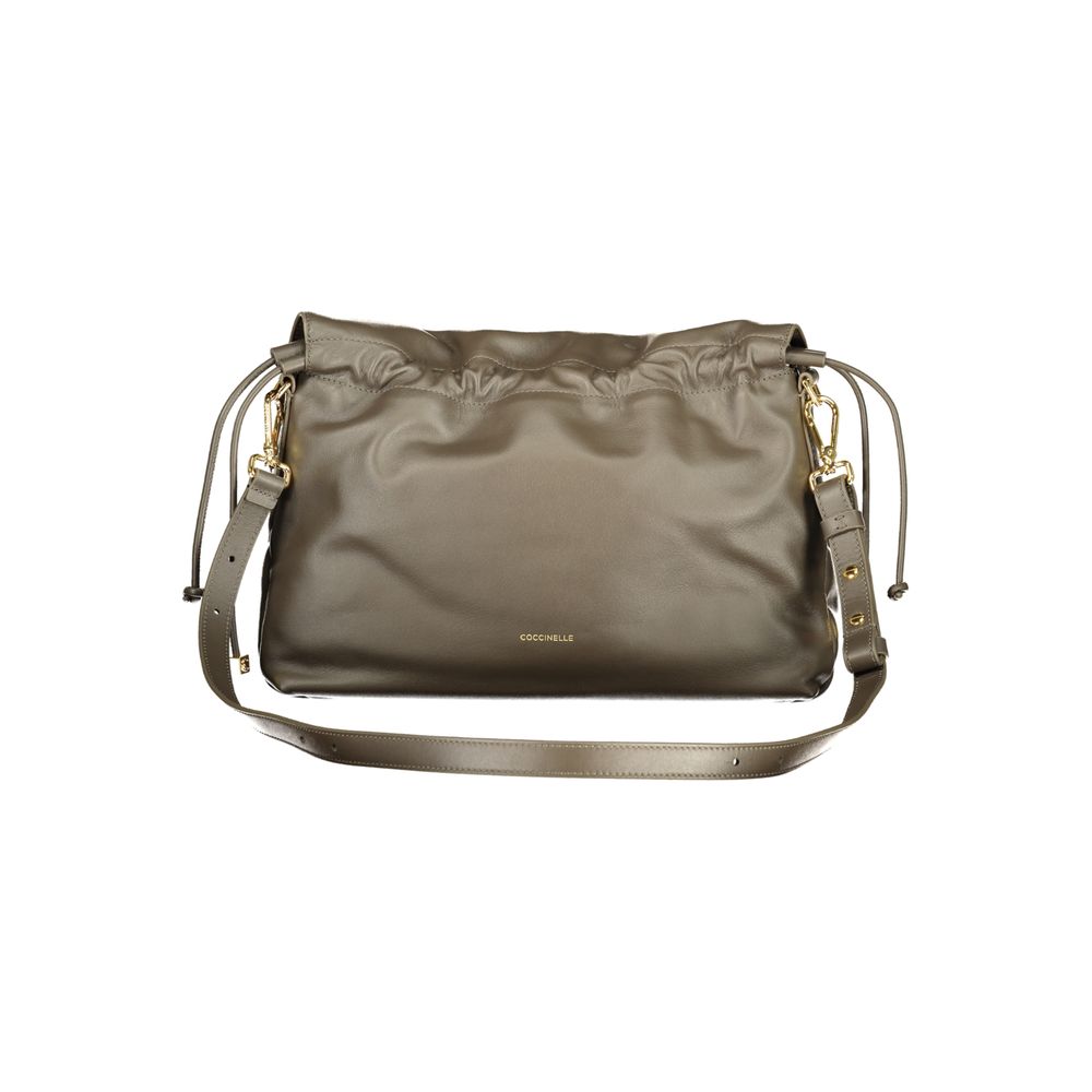 Coccinelle Braune Lederhandtasche
