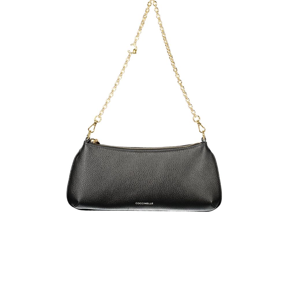 Coccinelle Schwarze Lederhandtasche