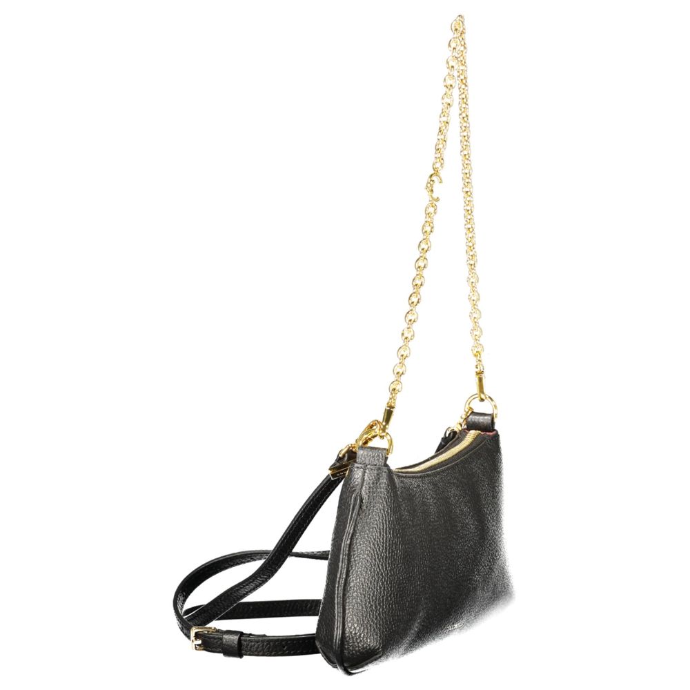 Coccinelle Schwarze Lederhandtasche