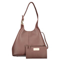 Coccinelle Braune Lederhandtasche