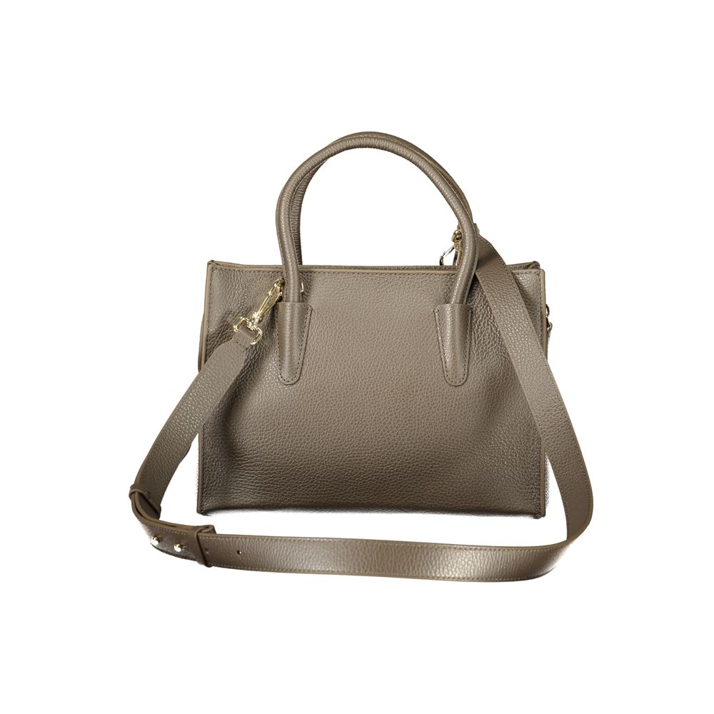 Coccinelle Braune Lederhandtasche