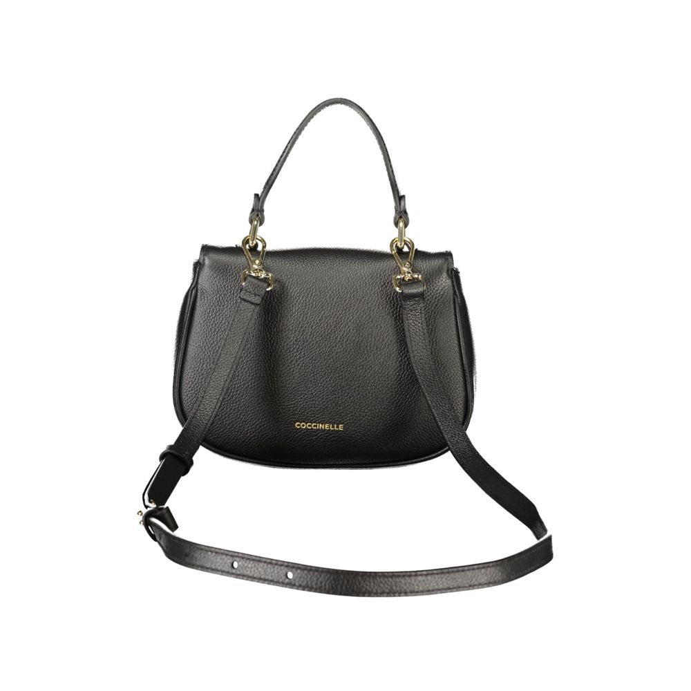 Coccinelle Schwarze Lederhandtasche