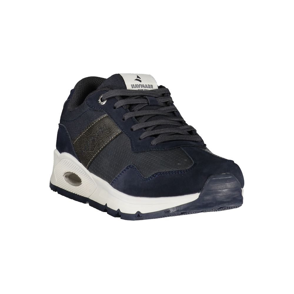 Navigare Blaue Polyamid-Sneaker für sportliche Aktivitäten