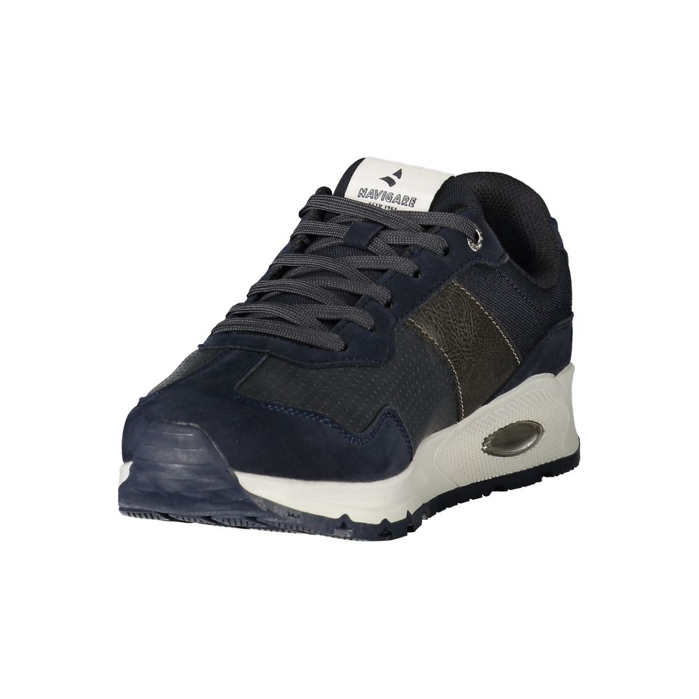 Navigare Blaue Polyamid-Sneaker für sportliche Aktivitäten