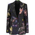 Desigual Schwarzer Baumwollblazer