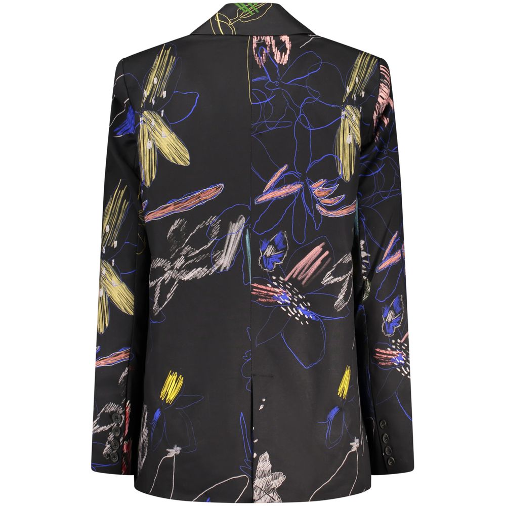 Desigual Schwarzer Baumwollblazer