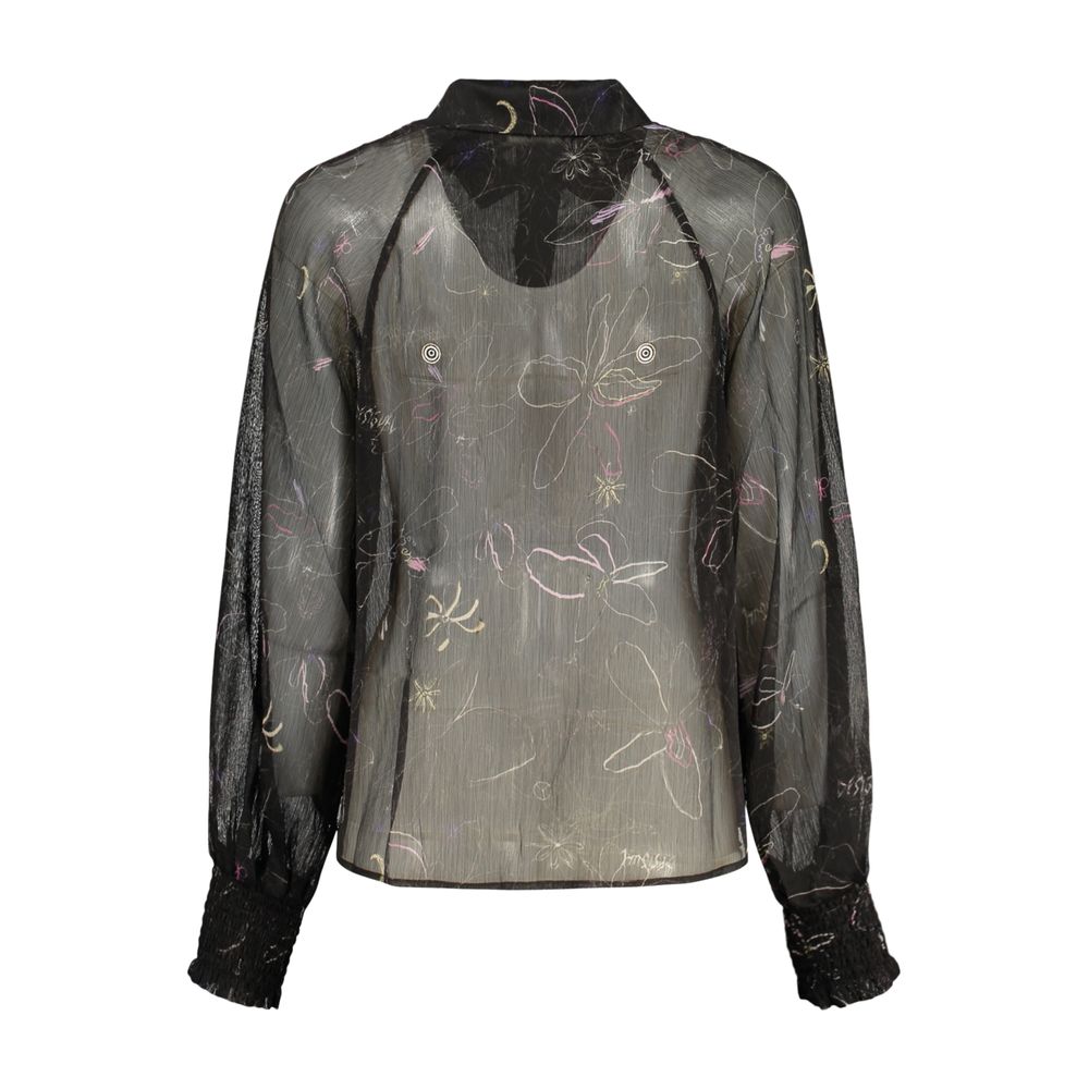Desigual Schwarze Bluse aus Polyester