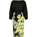 Desigual Schwarzes Freizeitkleid aus Polyester