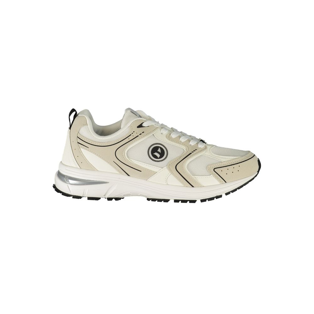 Navigare Weiße Sneaker aus Polyester im Athletic-Stil
