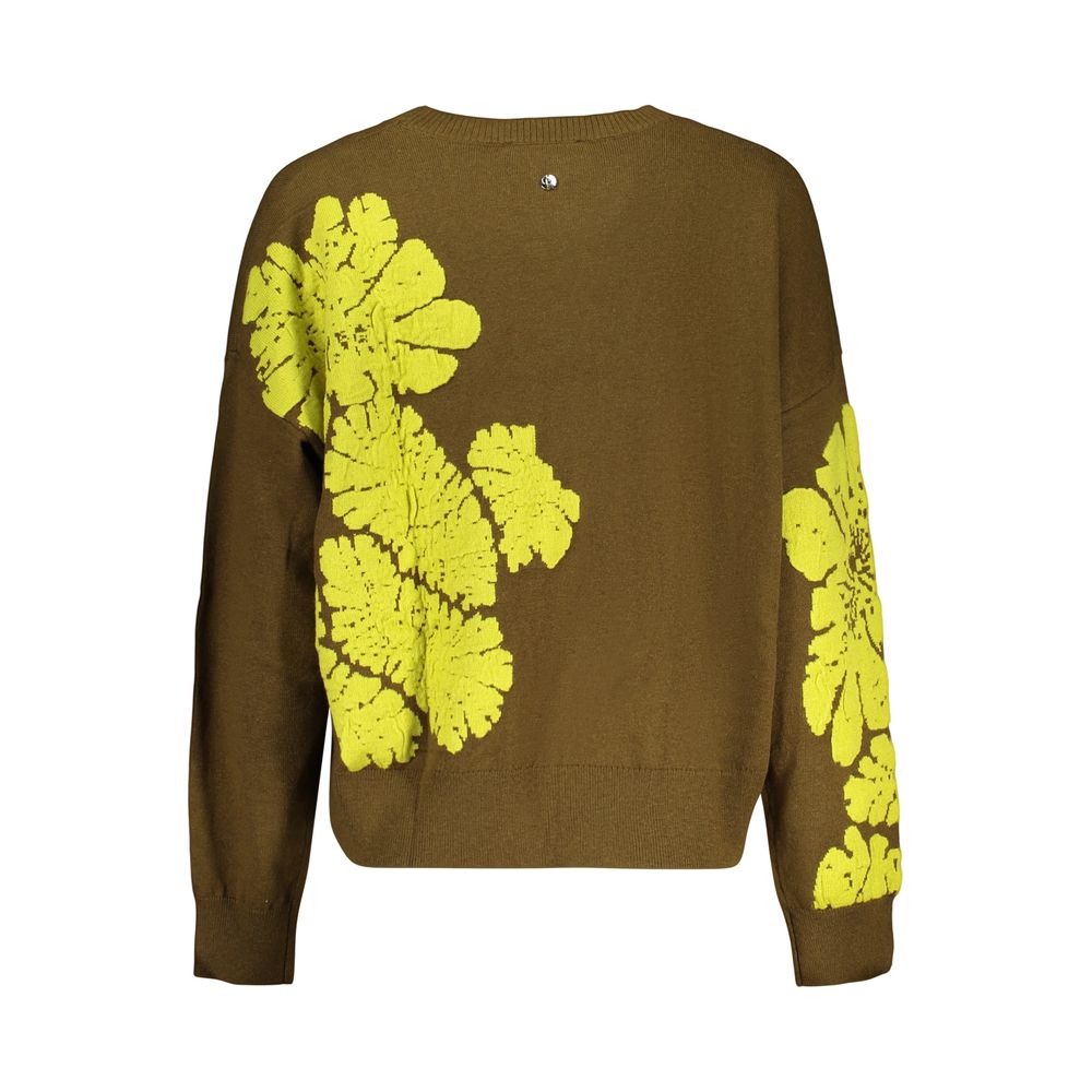 Desigual Grüner Wollpullover