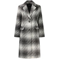 Desigual Grauer Wollmantel