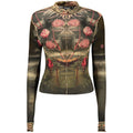 Desigual Schwarzes T-Shirt aus Elasthan