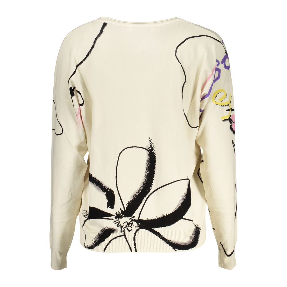 Desigual Weißer Sweatshirt aus Viskose