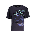 Desigual Blaues Baumwoll-T-Shirt