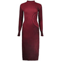 Desigual Rotes Freizeitkleid aus Polyester