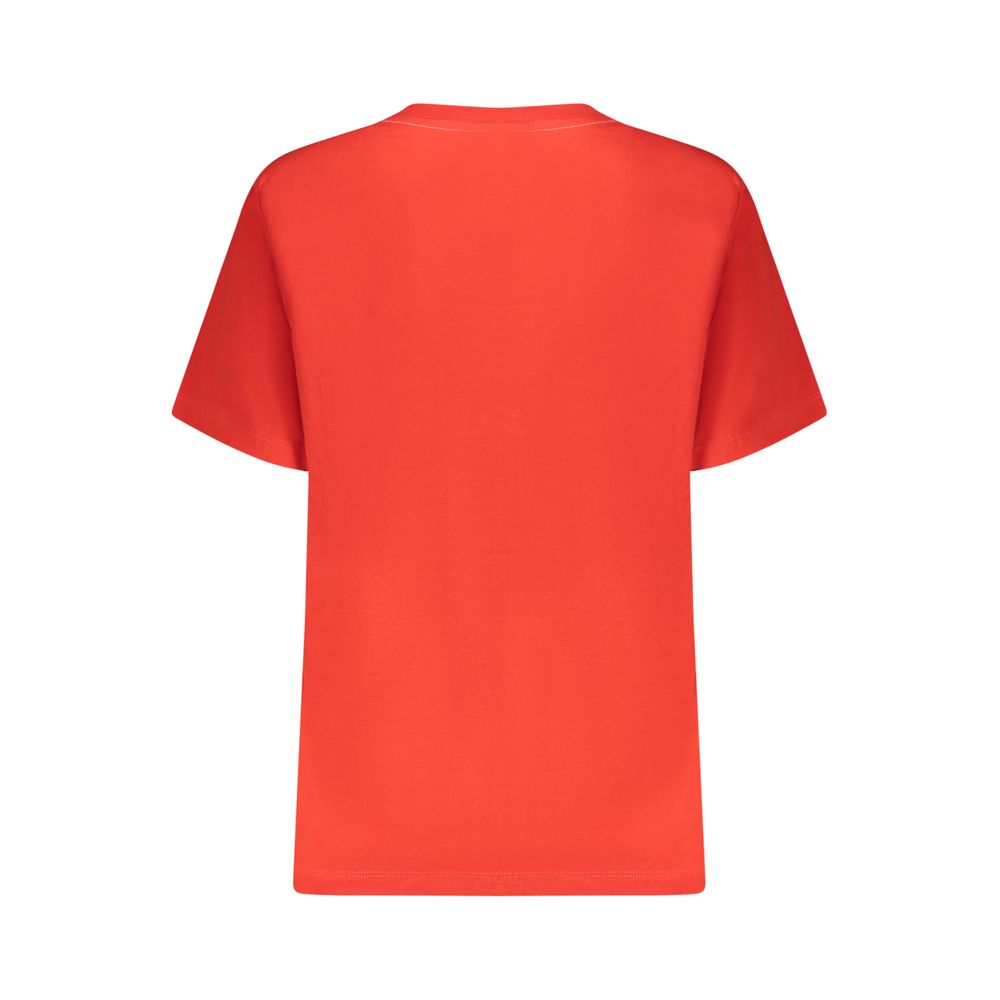 Desigual Rotes Baumwoll-T-Shirt