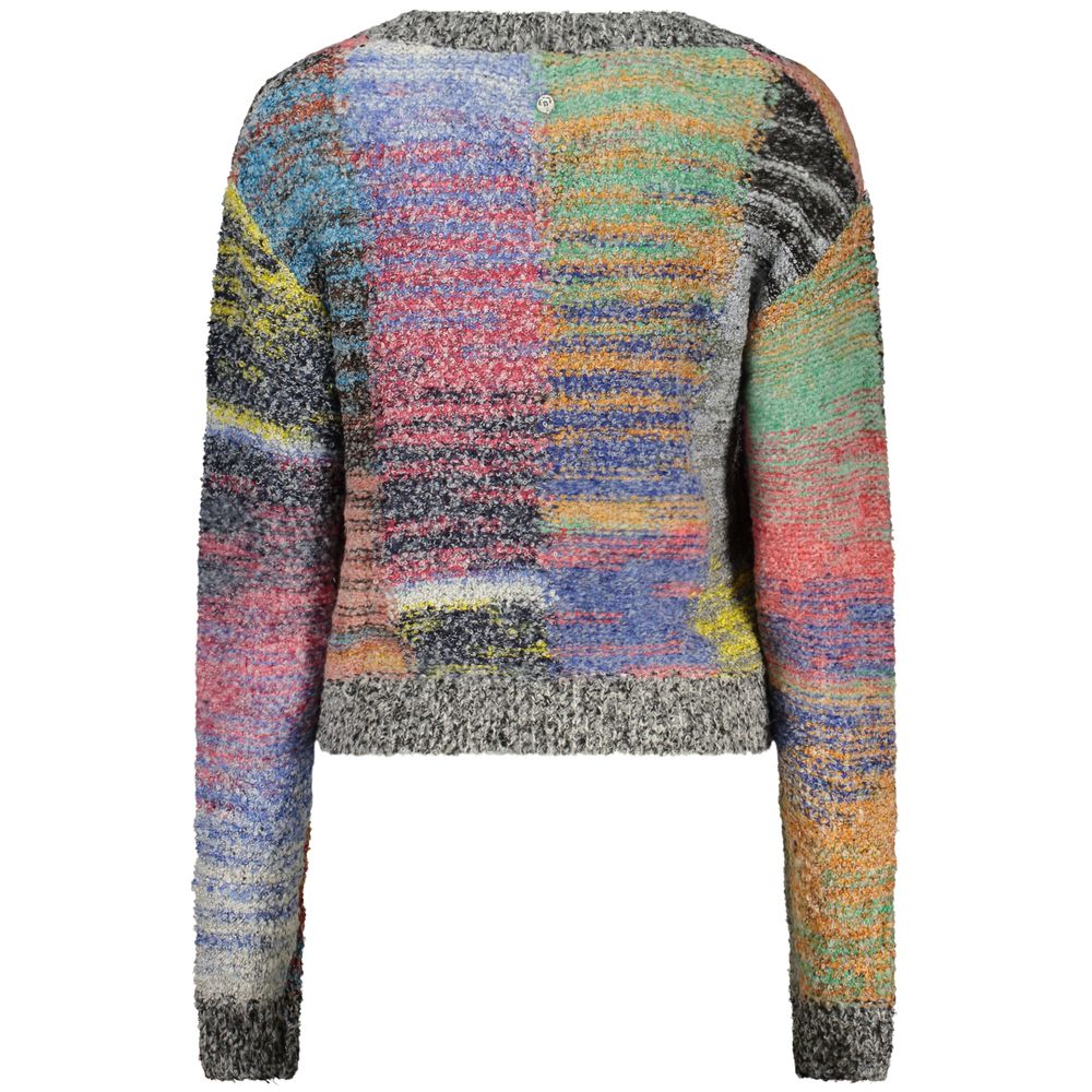 Desigual Gelber Wollpullover