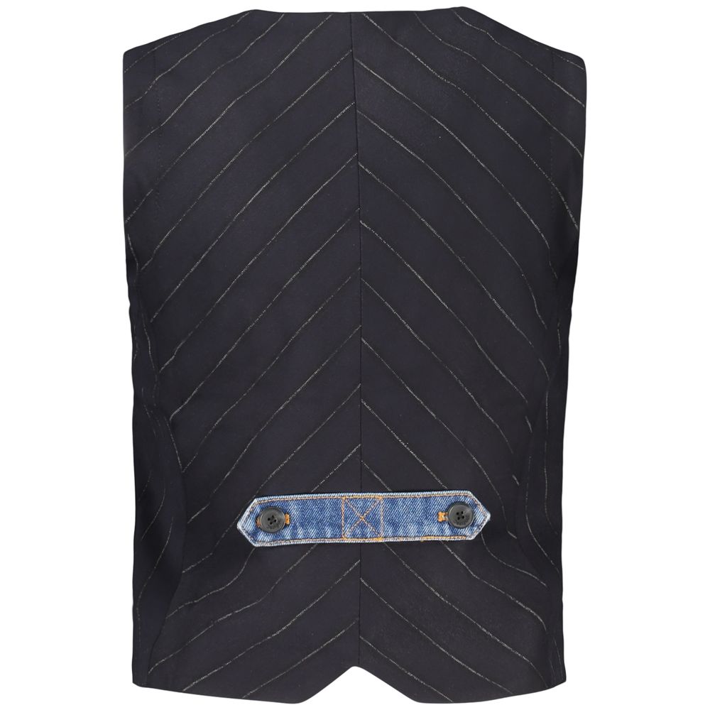Desigual Blaue Baumwollweste