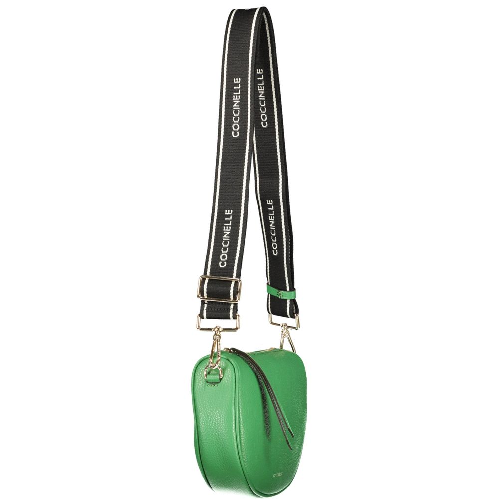 Coccinelle Grüne Lederhandtasche