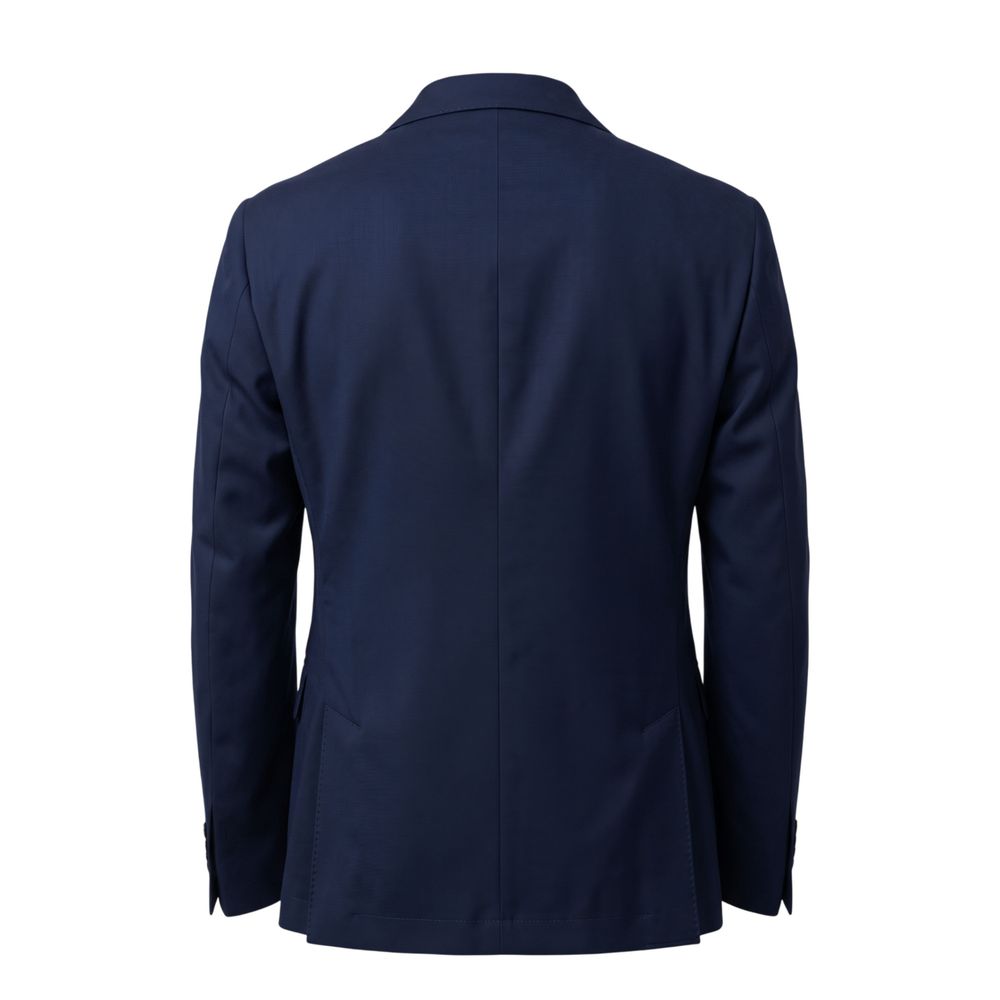 Roberto Pepe Luxury Baumwolljacken & Mantel in Blau